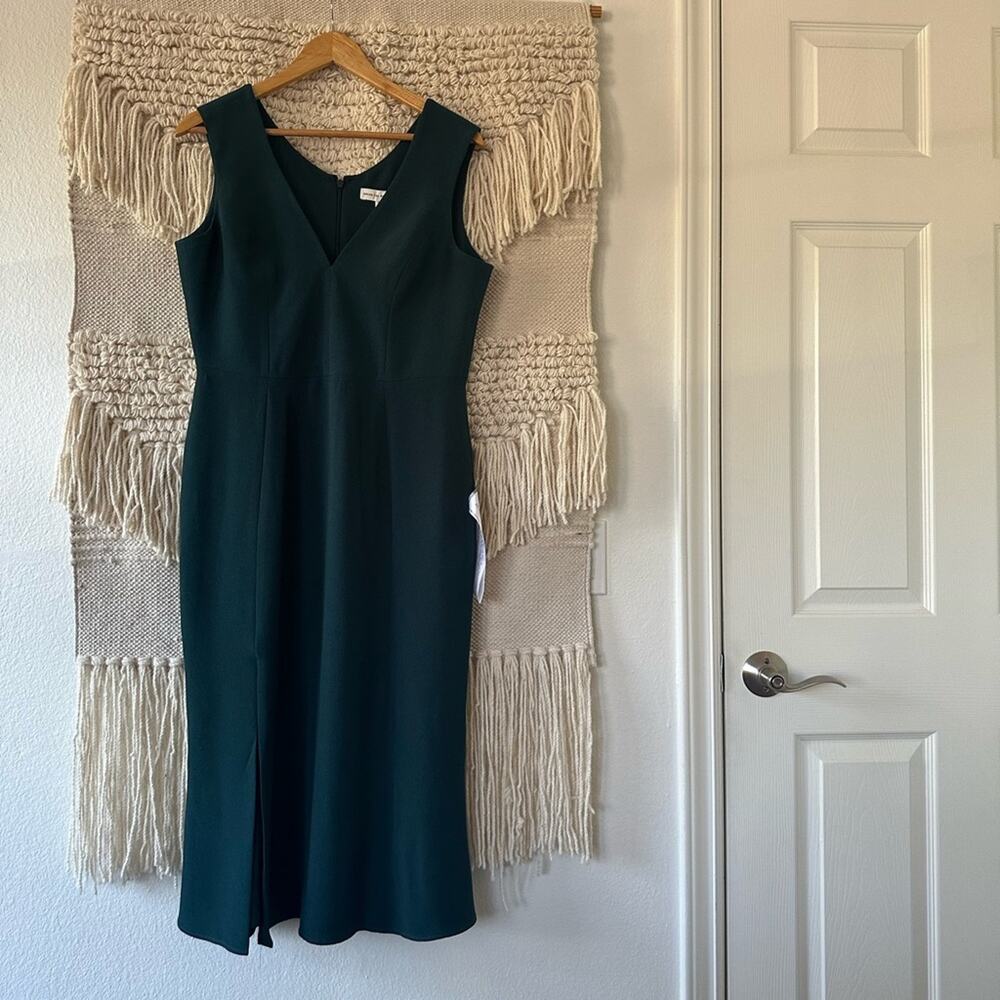 Dress the Population Sandra Midi Gown NWT